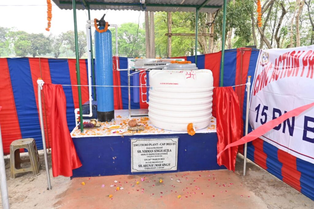 BSF has arranged clean drinking water for people living in border areas