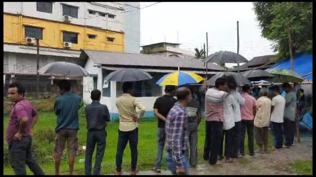 Polling begins amid rain in Jalpaiguri