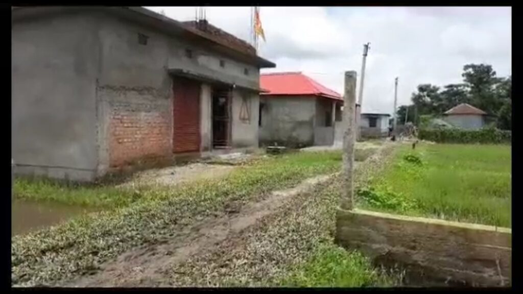 Panchayat members started road renovation with their own money after winning the vote