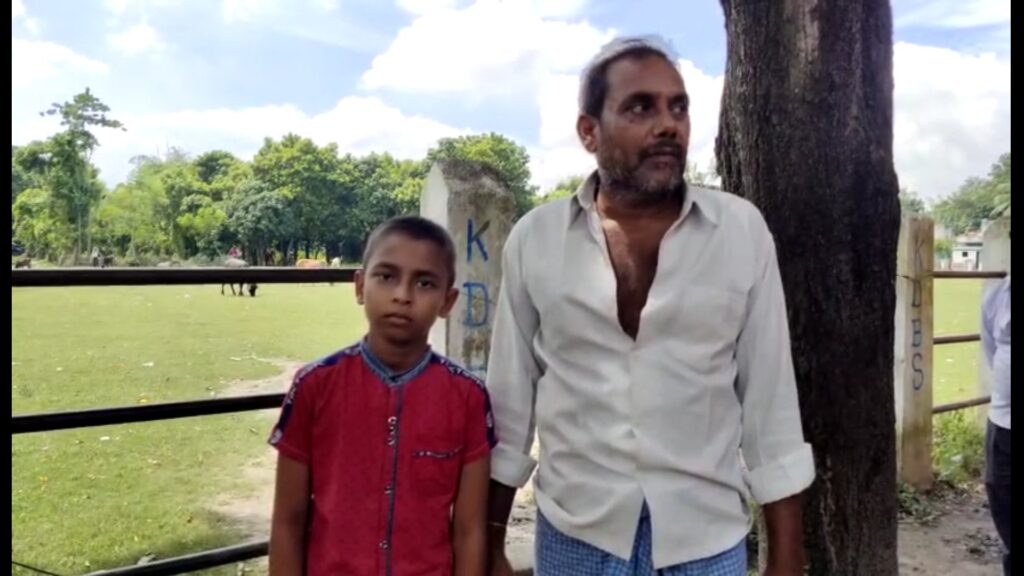 Father and son survived due to the efforts of the NDRF rescue team