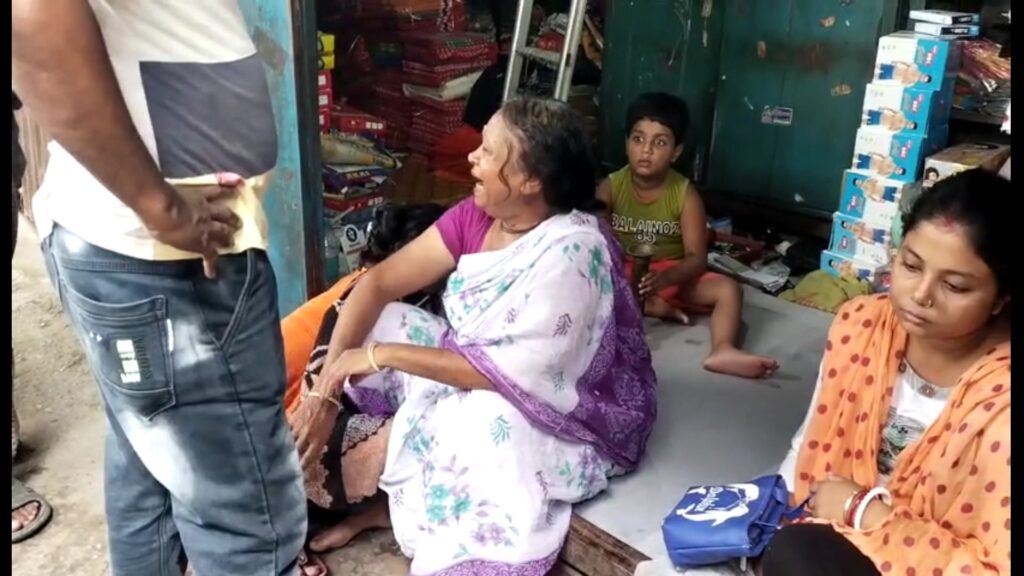 The hanging body of the cloth merchant was recovered from inside the shop at seven in the morning