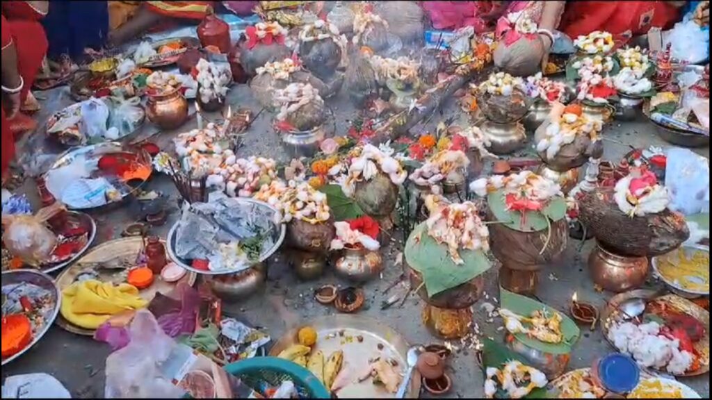 Chhata Puja started with Govardhan Puja