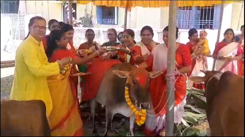 Gopastami was celebrated in Ward No. 12 of Jalpaiguri Municipality