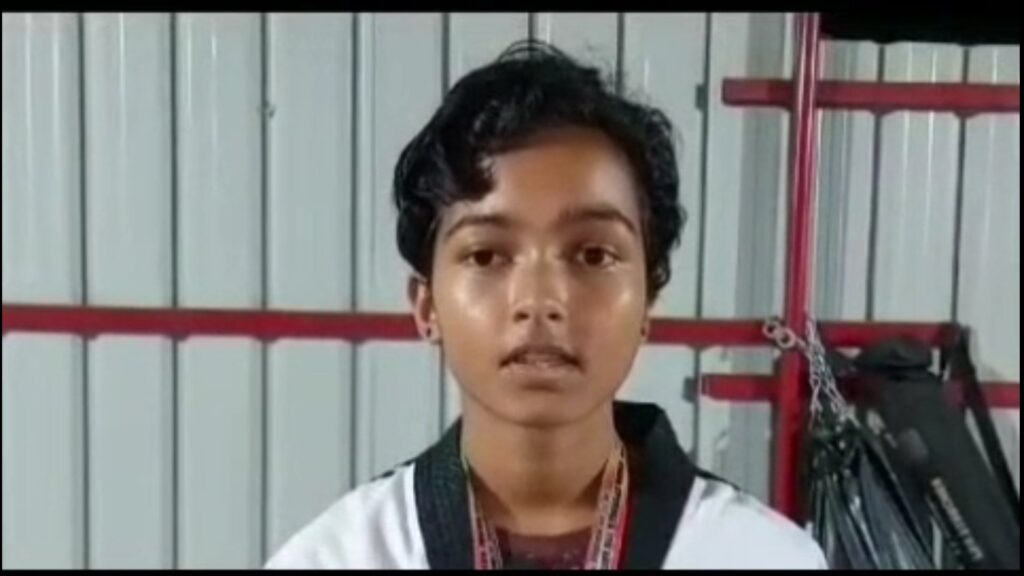 Rupo Jalpaiguri's daughter in National Sub Junior Taekwondo Championship
