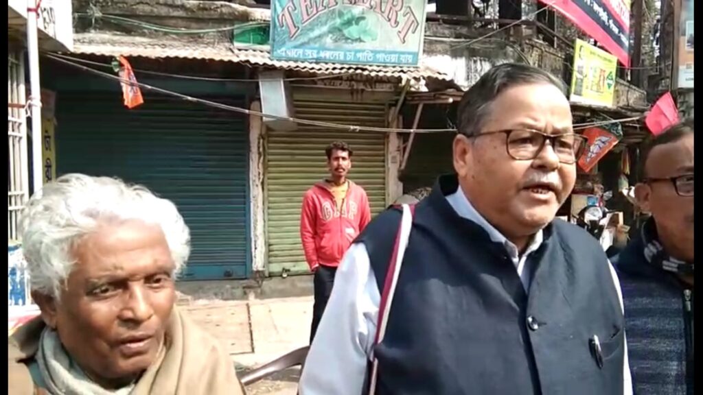 Human bonding in Jalpaiguri on 75th Republic Day initiative by Greater Left Unity