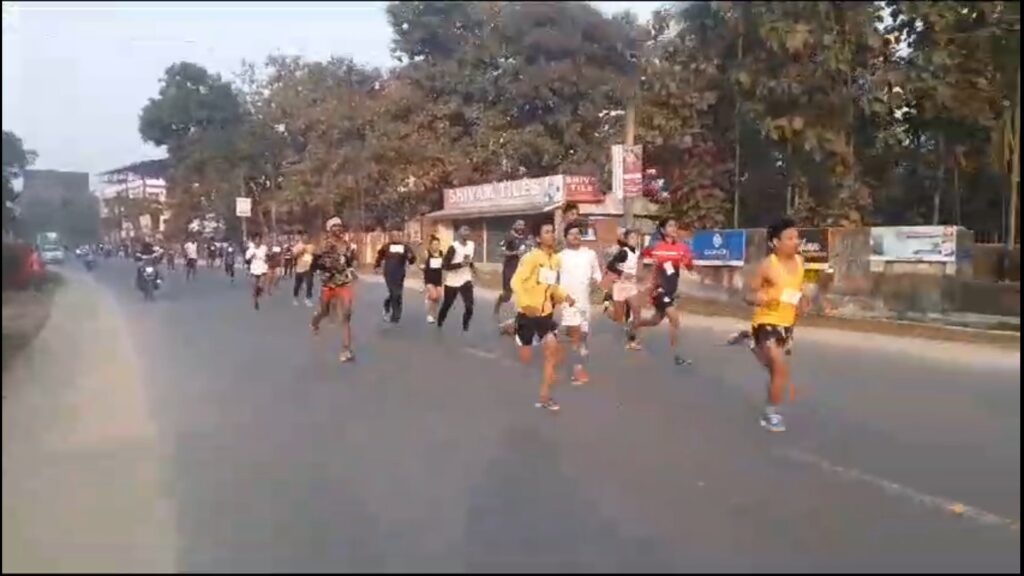 Pahar-Kolkata joint Prakash marathon run successful