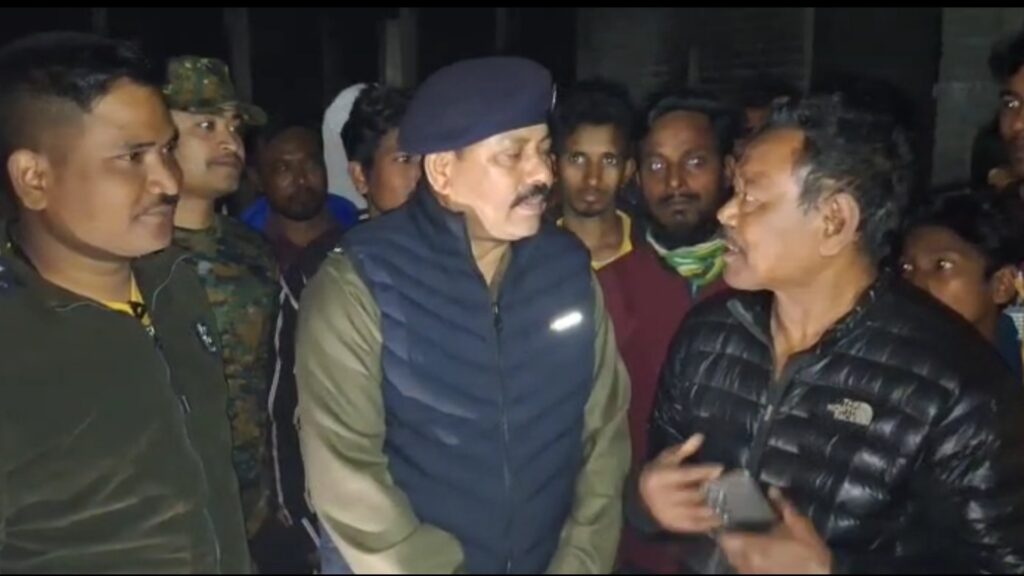 The house of a tea worker in Kranti's Dhalabari was gutted by fire