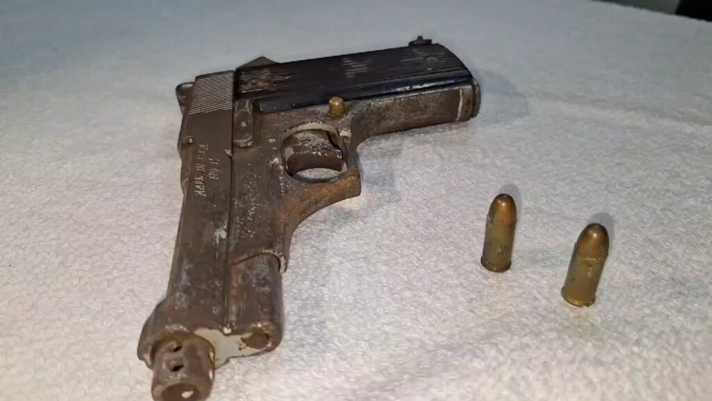 Two persons were arrested with firearms and two rounds of cartridges