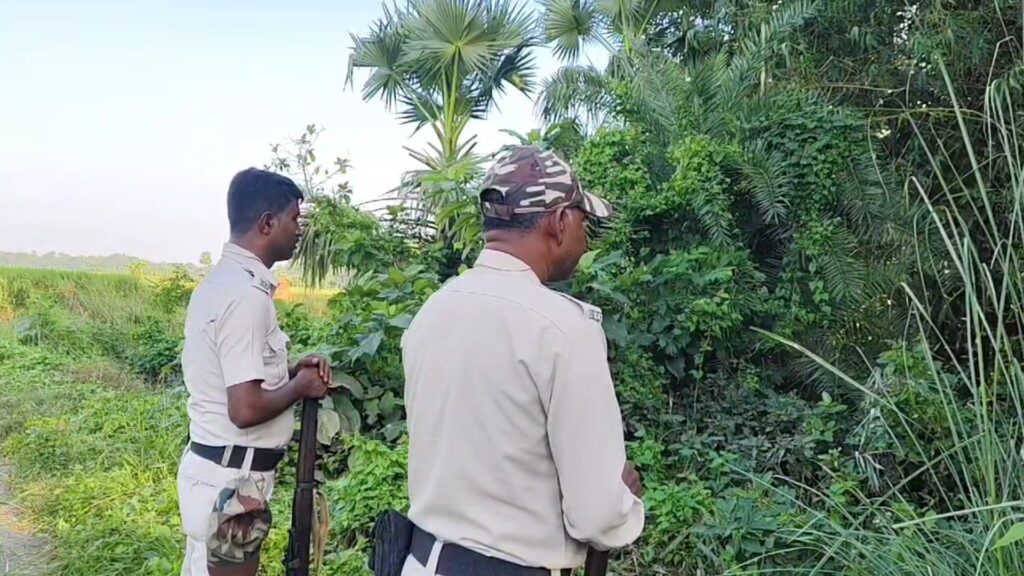 A cluster bomb was recovered from Lovepur in Birbhum