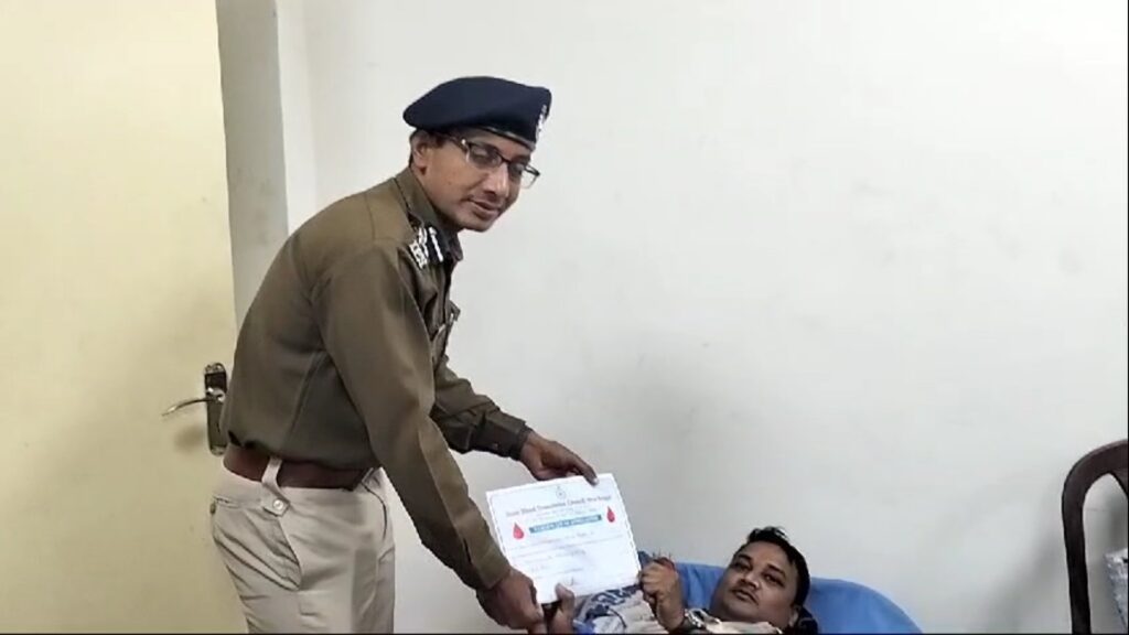 Barrackpore Police Commissionerate proactive dealing blood crisis