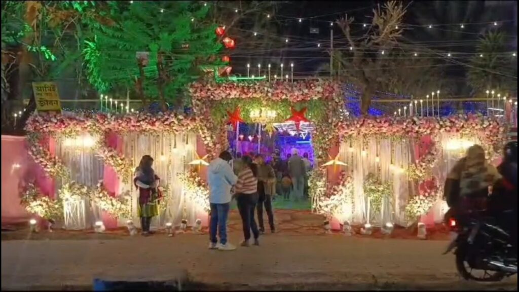 Matwara Friends Baptist Church on Christmas Eve in Jalpaiguri