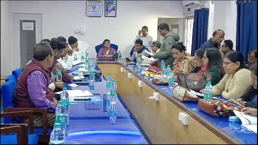 Review meeting of Jalpaiguri Municipality