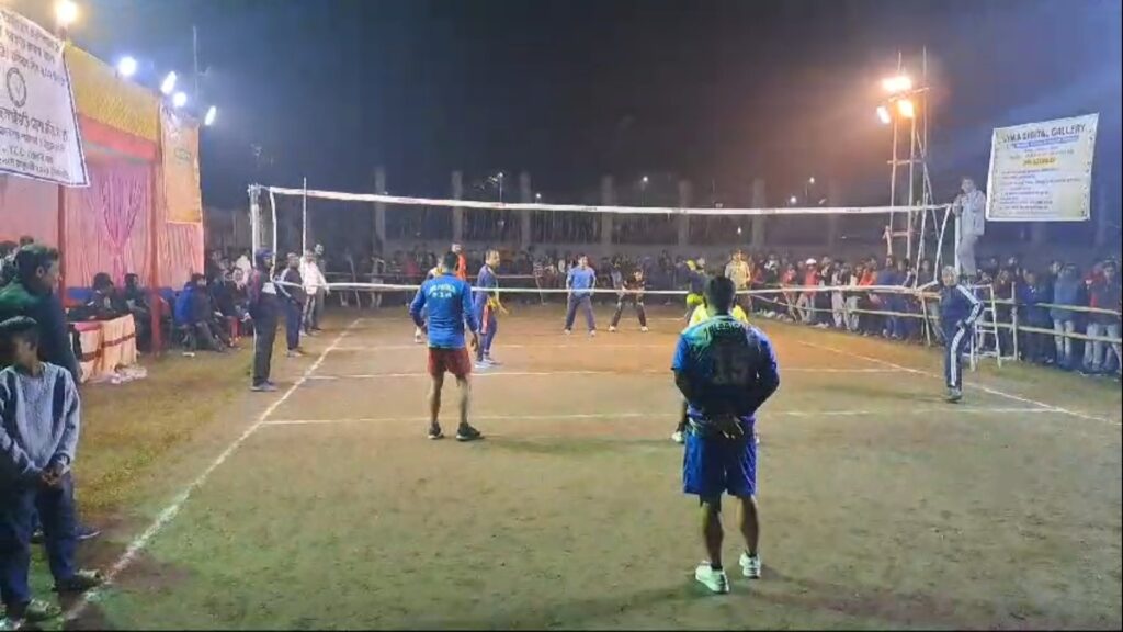 Dadabhai Club wins day-night volleyball tournament in Jalpaiguri