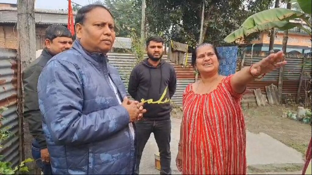 Inspection of House for All project in various wards of Jalpaiguri Municipality
