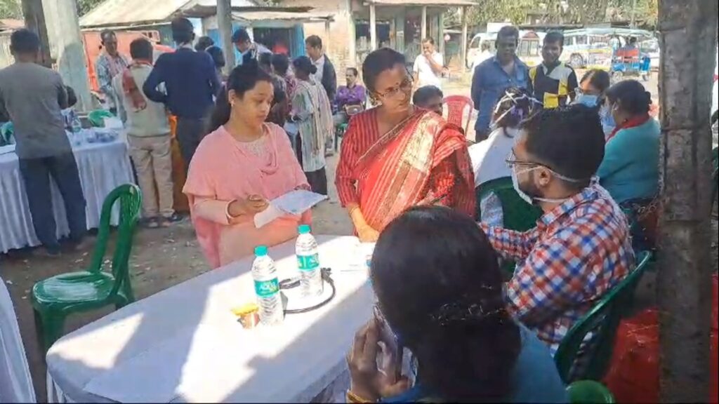 Special health camp in Jalpaiguri for tuberculosis patients