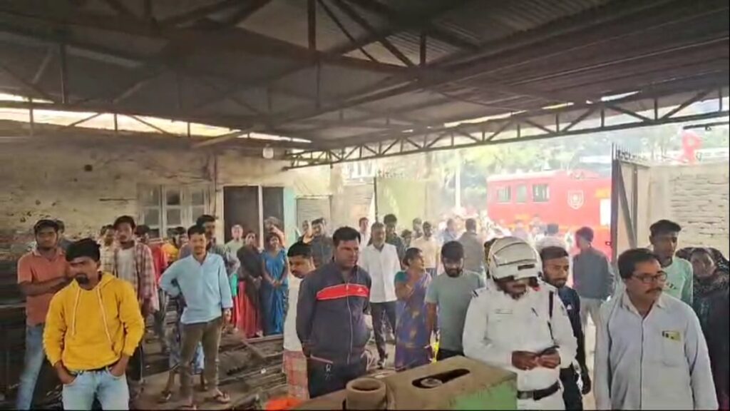 Fire breaks out at grill factory in Phulbari; Sensational scene