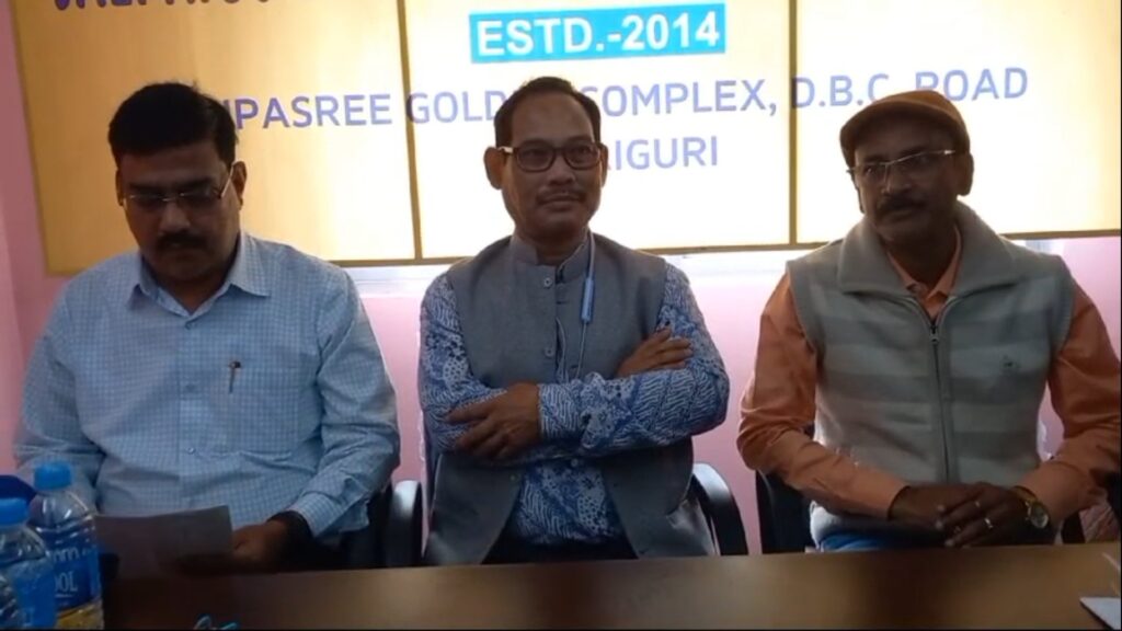 Jalpaiguri MP Jayanta Roy welcomed by businessmen