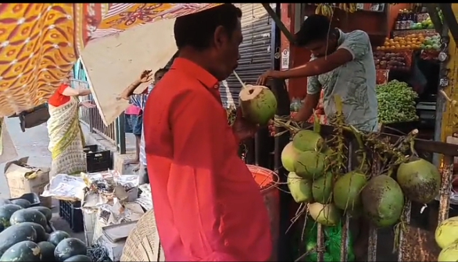 Demand for coconuts soars in search of relief from the scorching heat