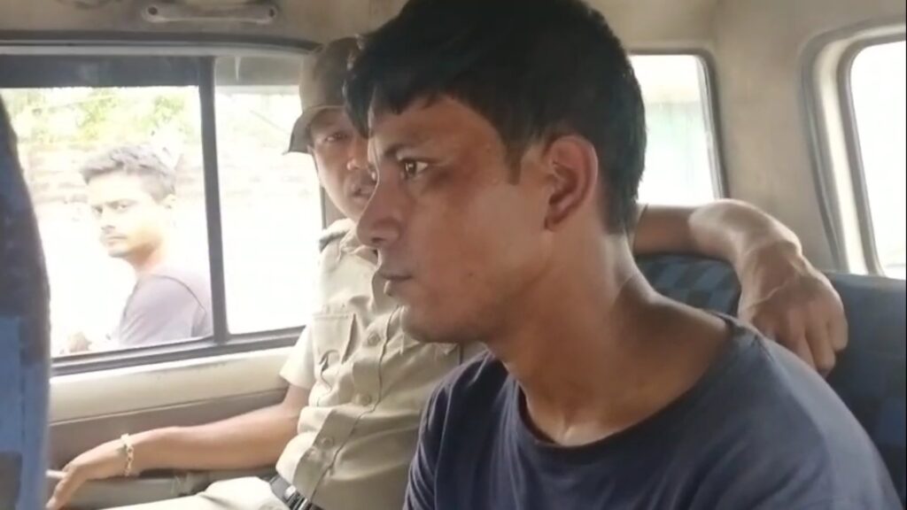 Attempt to secretly film bathing scene; Accused caught red-handed; Police finally intervened thanks to public outcry