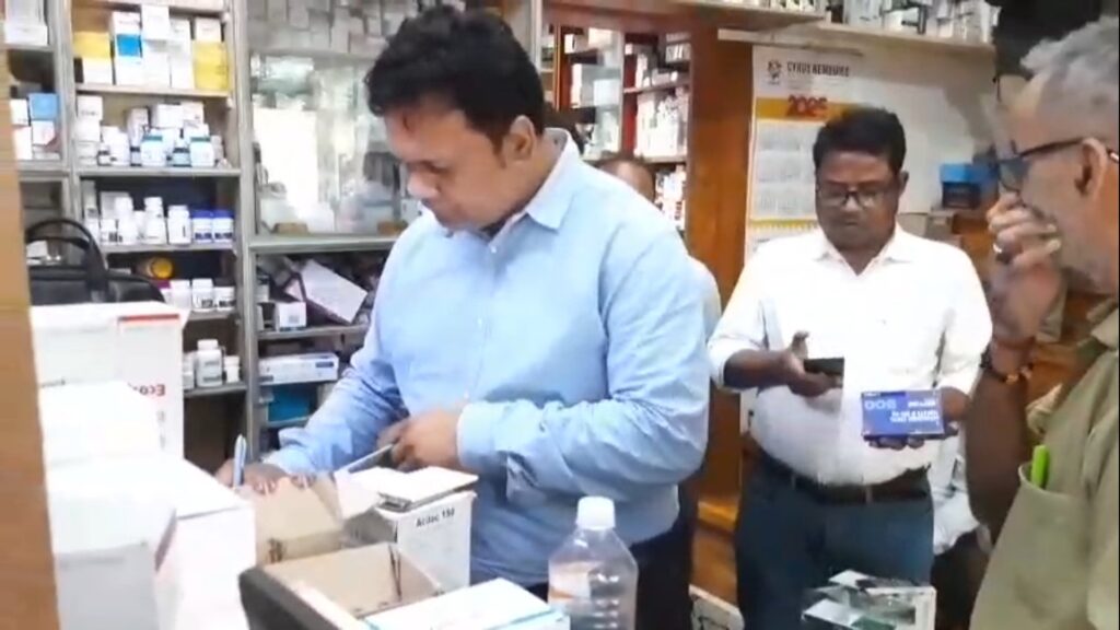 Drug Control Department raids Jalpaiguri; City-wide drive to stop fake medicines