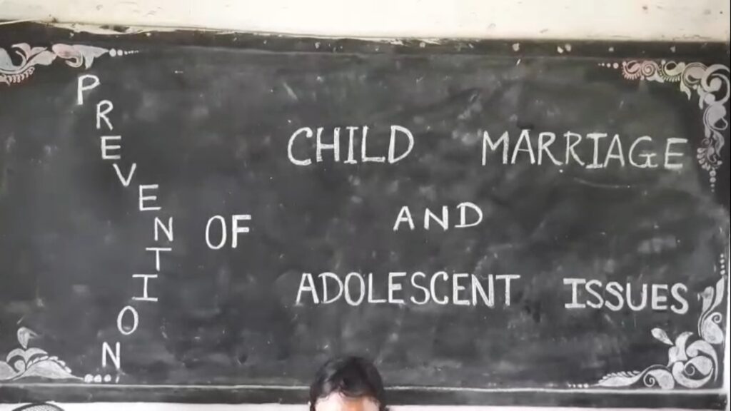 Awareness program to prevent child marriage; Guidance for teenagers in Jalpaiguri