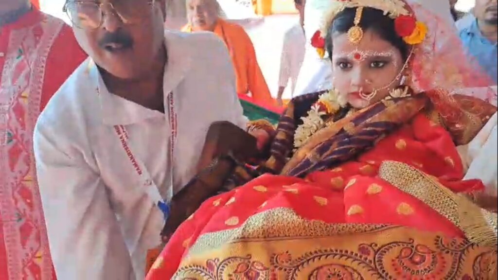 Devotion; Kumari Puja at Ramakrishna Mission Ashram with a touch of ritual and modernity